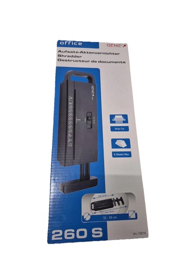 Genie 260 aktenvernichter - genie, s