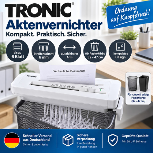 Aktenvernichter schredder - schredder, a4